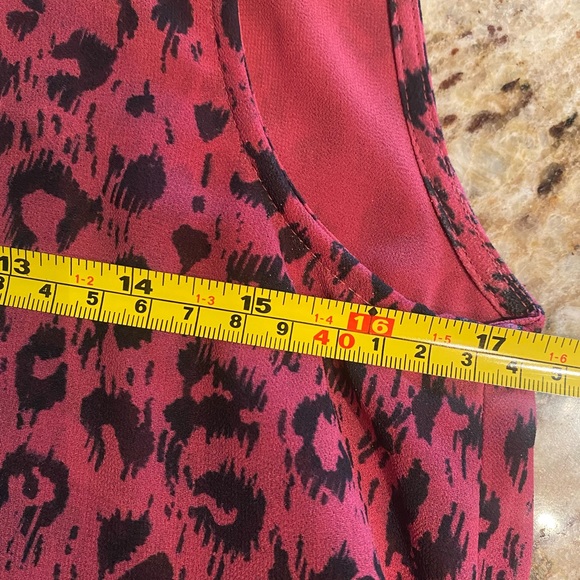 AllSaints Jayda Dress in Pink Leopard Print - Picture 11 of 11